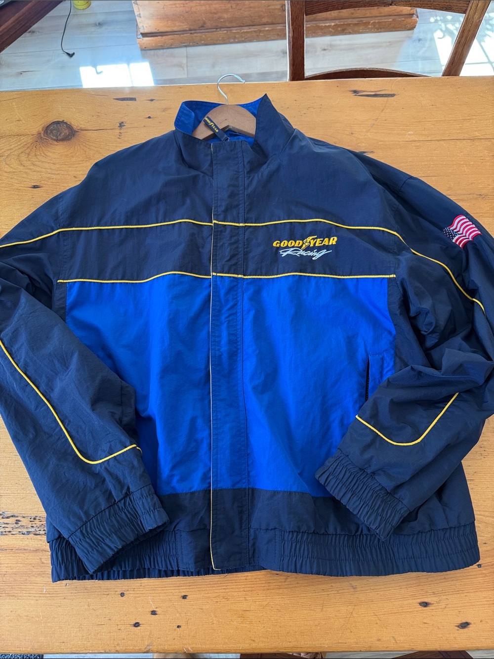 Official Good Year Racing 1990s wind breaker